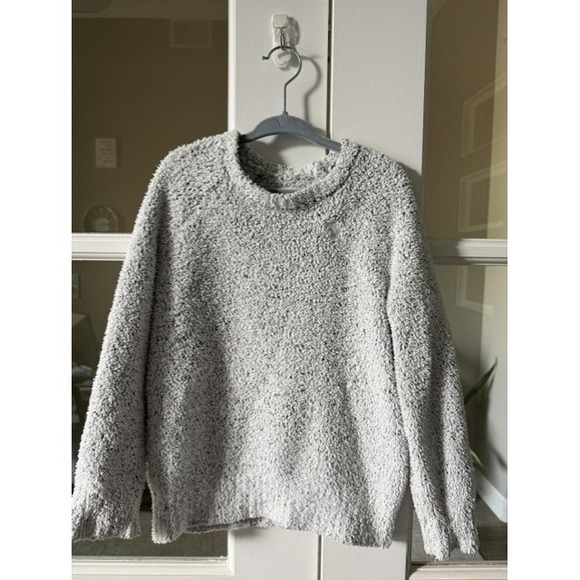 abercrombie kids Other - Abercrombie Kids Grey Popcorn Knit Crewneck Sweater Size 5/6 Pullover